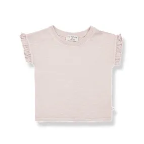 1+ in the family mireia short sleeve t-shirt Slub Cotton Jersey rose (shirt)