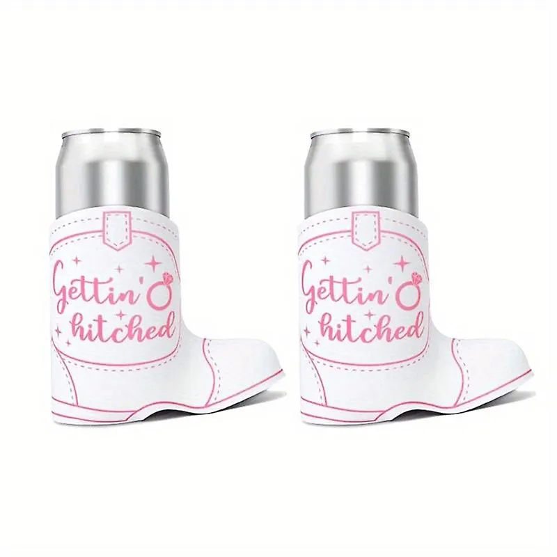 2 stuks, Leuke Boot Drankhouder, Cowgirl Laarzen Vrijgezellenfeest Magere Tank Mouwen Disco Cowgirl Slanke Drank Mouwen Voor Vri