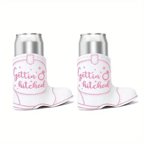 2 stuks, Leuke Boot Drankhouder, Cowgirl Laarzen Vrijgezellenfeest Magere Tank Mouwen Disco Cowgirl Slanke Drank Mouwen Voor Vri