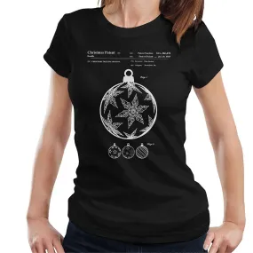 Bauble blauwdruk Women's T-Shirt