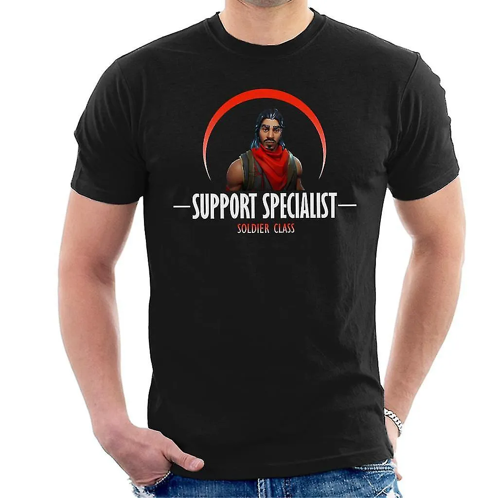 FORTNITE SUPPORT SPECIALIST SOLDIER CLASS HEREN TSHIRT