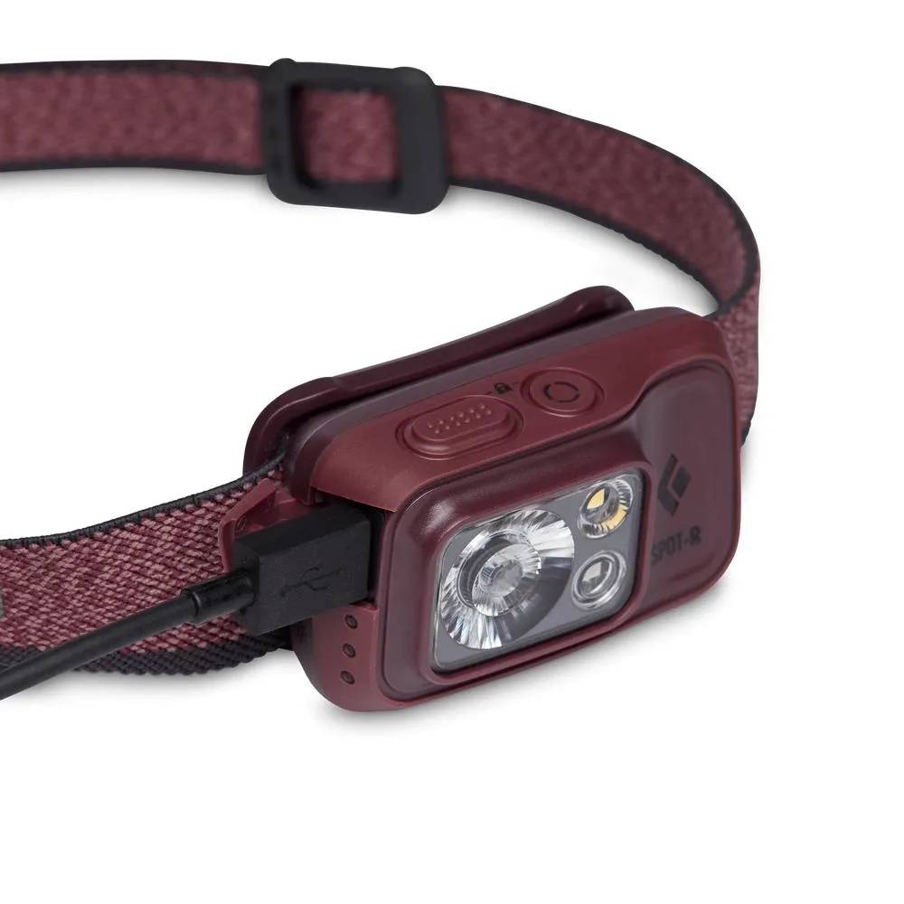 HOOFDLAMP BLACK DIAMOND SPOT 400R BORDEAUX