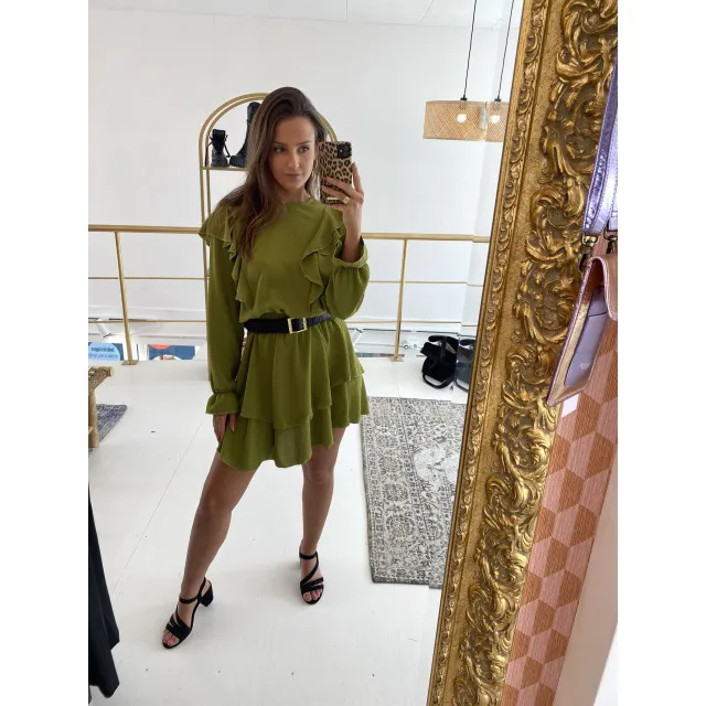 Jumelle Paris Jurk 9695 moss green