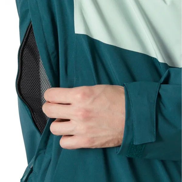 Men Ski Jacket GRAVITY dark creek green