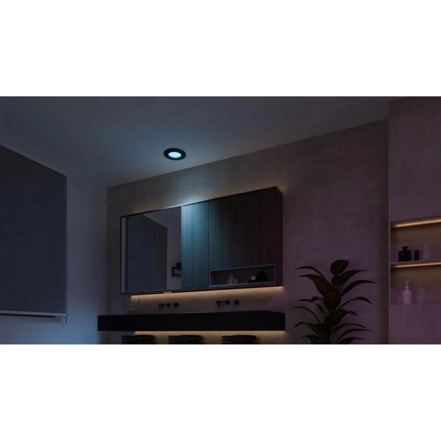 PHILIPS  SET 3X LED RGBW DIMBARE EN HANGENDE BADKAMER VERLICHTING HUE SLIM LED/8,3W/230V IP44 20006500K
