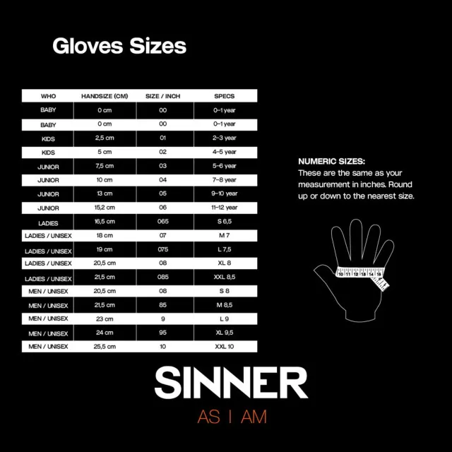 Sinner Everest glove
