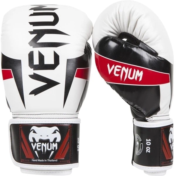 VENUM ELITE (KICK)BOKSHANDSCHOENEN ICEZWARTROOD