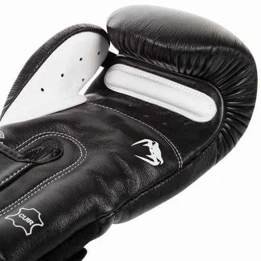 VENUM GIANT 3.0 (KICK)BOKSHANDSCHOENEN LEDER ZWARTWIT